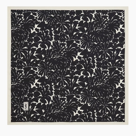 Yves Saint Laurent Accessories - Saint Laurent silk scarf YSL